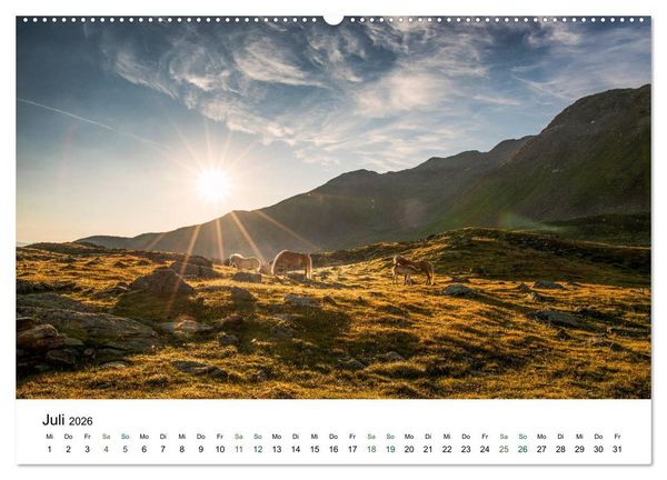 Produktbild: Ultental - Ein Jahr in Bildern (Wandkalender 2026 DIN A2 quer), CALVENDO Monatskalender