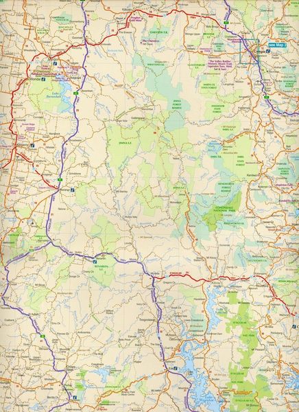 Produktbild: South Eastern Queensland 1 : 500 000