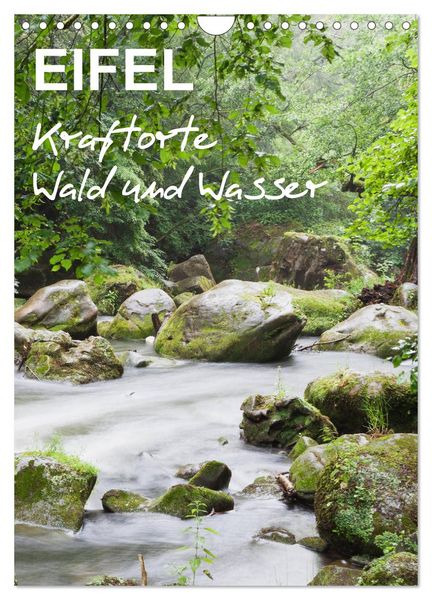 Produktbild: EIFEL - Kraftorte Wald und Wasser (Wandkalender 2026 DIN A4 hoch), CALVENDO Monatskalender