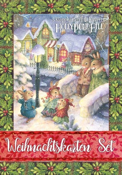 Weihnachtskarten-Set 'Frohe Weihnachten!'; von , Wunderhaus Verlag, 978-3-946693-44-4