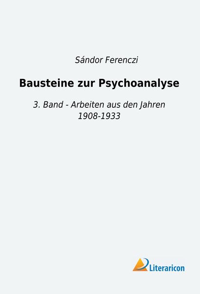 Produktbild: Bausteine zur Psychoanalyse
