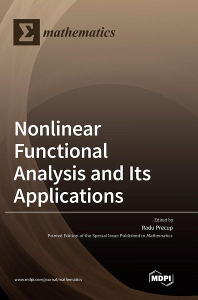 Produktbild: Nonlinear Functional Analysis and Its Applications