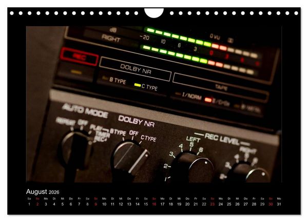 Produktbild: Hifi Visionen (Wandkalender 2026 DIN A4 quer), CALVENDO Monatskalender