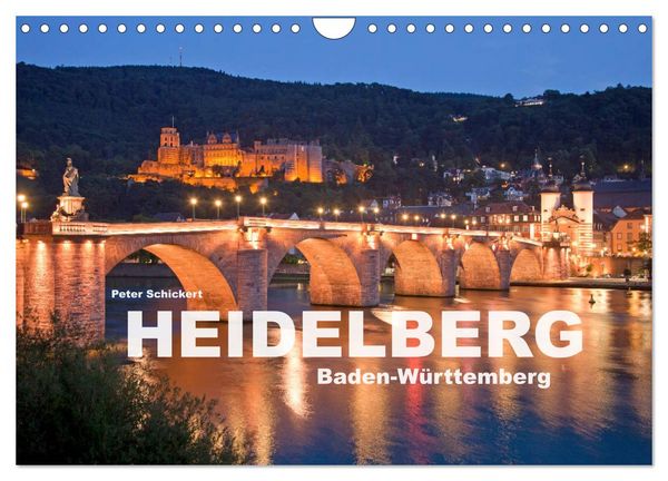 Produktbild: Heidelberg - Baden-W&uuml;rttemberg (Wandkalender 2026 DIN A4 quer), CALVENDO Monatskalender