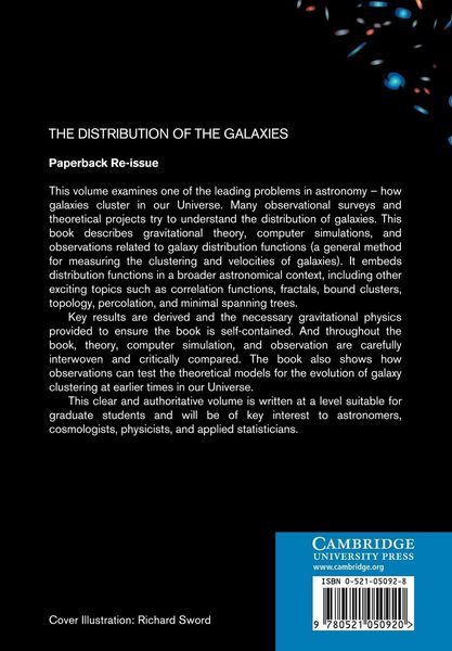 Produktbild: The Distribution of the Galaxies