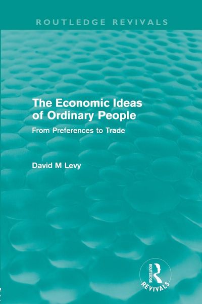 Produktbild: The economic ideas of ordinary people (Routledge Revivals)