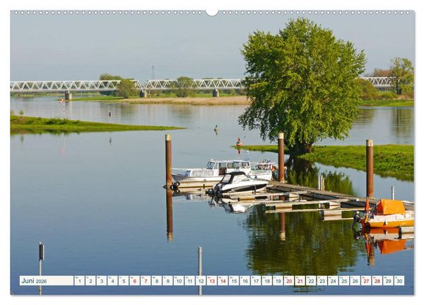 Produktbild: Wittenberge an der Elbe (Wandkalender 2026 DIN A2 quer), CALVENDO Monatskalender