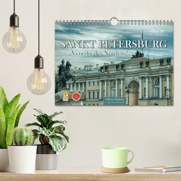 Produktbild: Sankt Petersburg - "Venedig des Nordens" (Wandkalender 2026 DIN A4 quer), CALVENDO Monatskalender