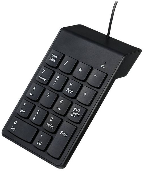 Produktbild: KPD-U-03, USB, 18, Notebook / PC, 1,45 m, Schwarz