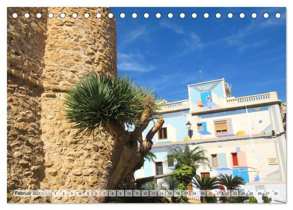 Produktbild: Calpe - Erholung am Mittelmeer (Tischkalender 2027 DIN A5 quer), CALVENDO Monatskalender