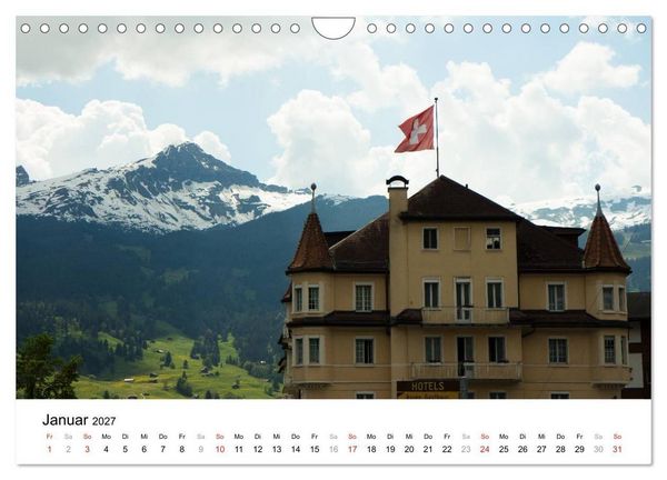 Produktbild: Berner Oberland (Wandkalender 2027 DIN A4 quer), CALVENDO Monatskalender
