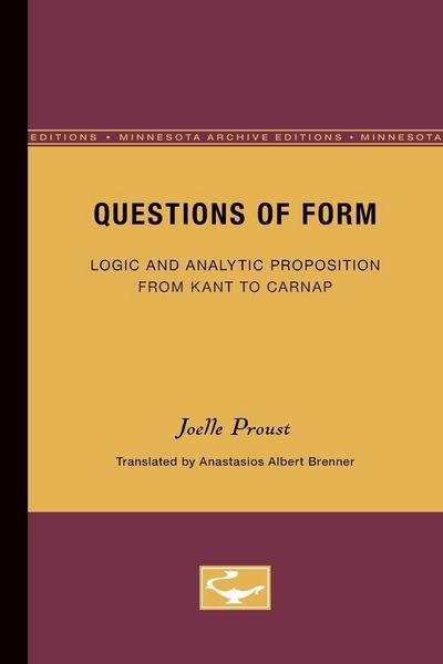 Produktbild: Questions of Form