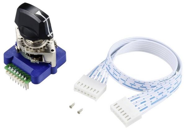 Produktbild: TRU COMPONENTS TC-12830252 Drehschalter 5 V/DC, 25 V/AC, 50 V/AC 0.5A 1 x 30&deg; 1St.