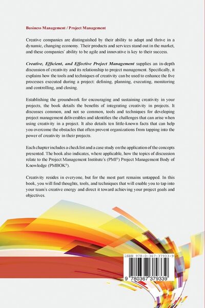 Produktbild: Creative, Efficient, and Effective Project Management