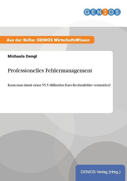 Produktbild: Professionelles Fehlermanagement