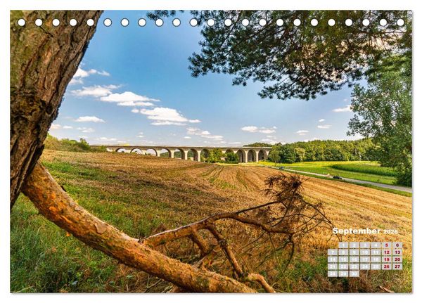Produktbild: Hopfenland Holledau (Tischkalender 2026 DIN A5 quer), CALVENDO Monatskalender