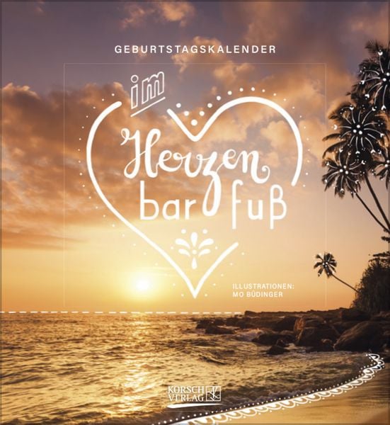Produktbild: Geburtstagskalender Im herzen barfu&szlig;