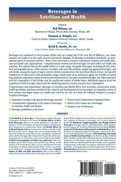 Produktbild: Beverages in Nutrition and Health