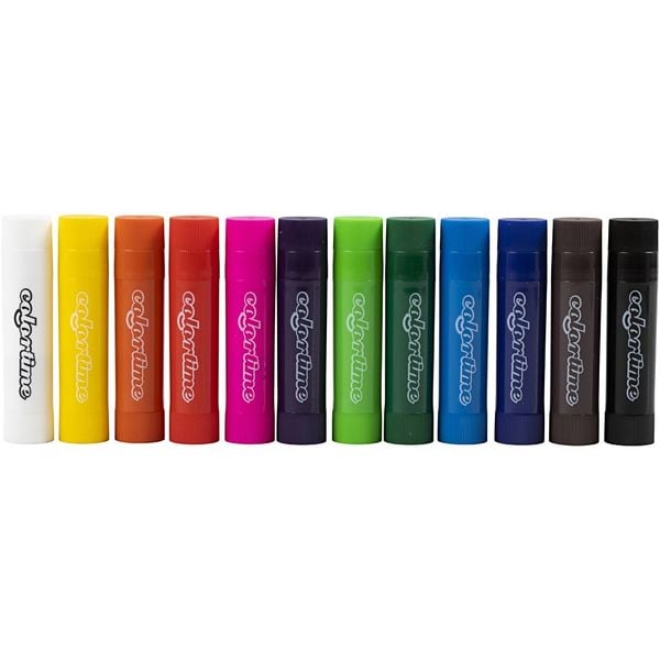 Produktbild: Creativ Company Soft Color Stick, L 8 cm, Sortierte Farben, 12 Stk