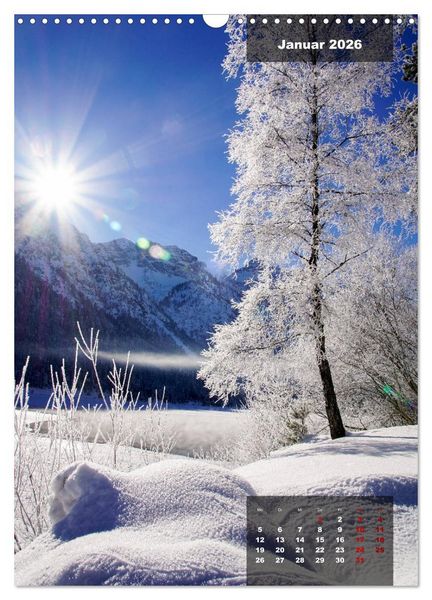 Produktbild: Die Traumhaften Seen der Alpen (Wandkalender 2026 DIN A3 hoch), CALVENDO Monatskalender