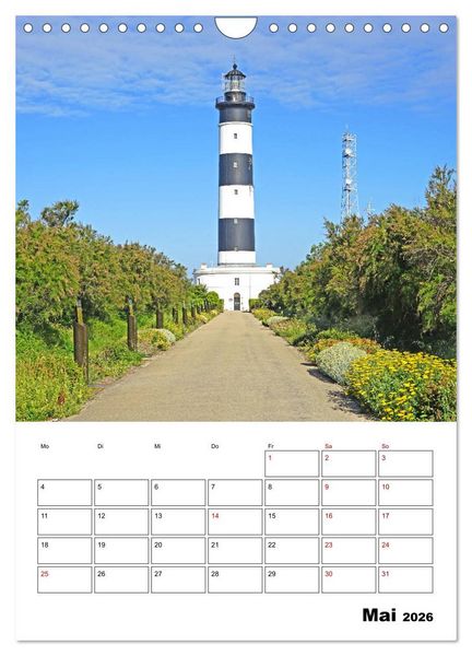 Produktbild: Frankreich erleben (Wandkalender 2026 DIN A4 hoch), CALVENDO Monatskalender