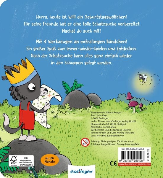 Produktbild: Willi W&ouml;lfchen: Wir finden einen Schatz!
