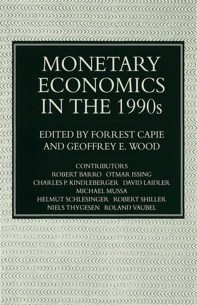 Produktbild: Monetary Economics in the 1990s