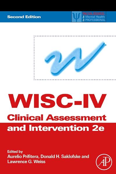 Produktbild: WISC-IV Clinical Assessment and Intervention