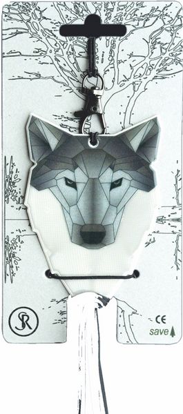 Produktbild: Softreflector ORIGAMI (Wolf) Reflektor f&uuml;r Taschen und Kleidung