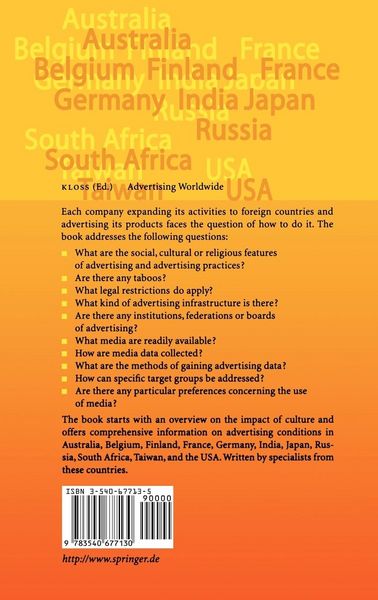 Produktbild: Advertising Worldwide