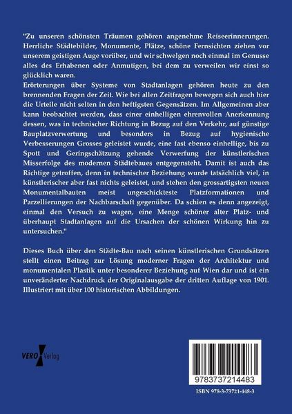Produktbild: Der St&auml;dte-Bau nach seinen k&uuml;nstlerischen Grunds&auml;tzen