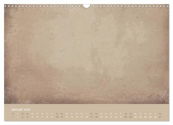 Produktbild: Vintage DIY Bastel-Kalender (Wandkalender 2026 DIN A3 quer), CALVENDO Monatskalender