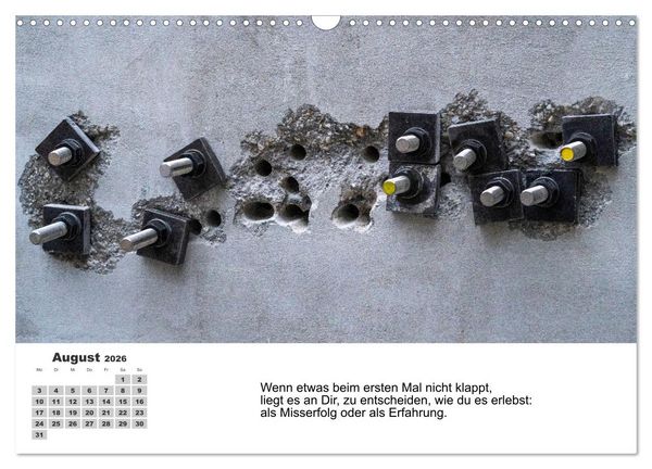 Produktbild: Spiritualit&auml;t in der Bauindustrie (Wandkalender 2026 DIN A3 quer), CALVENDO Monatskalender
