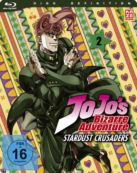 Produktbild: Jojo's Bizarre Adventure Part 3: Stardust Crusaders - 2. Staffel/Vol. 2 (Episoden 13-24) [2 BRs]
