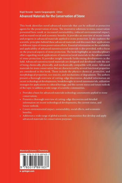 Produktbild: Advanced Materials for the Conservation of Stone