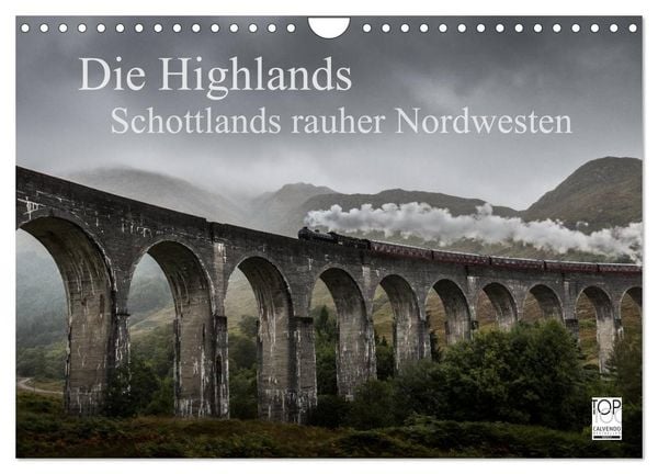 Produktbild: Die Highlands - Schottlands rauher Nordwesten (Wandkalender 2026 DIN A4 quer), CALVENDO Monatskalender