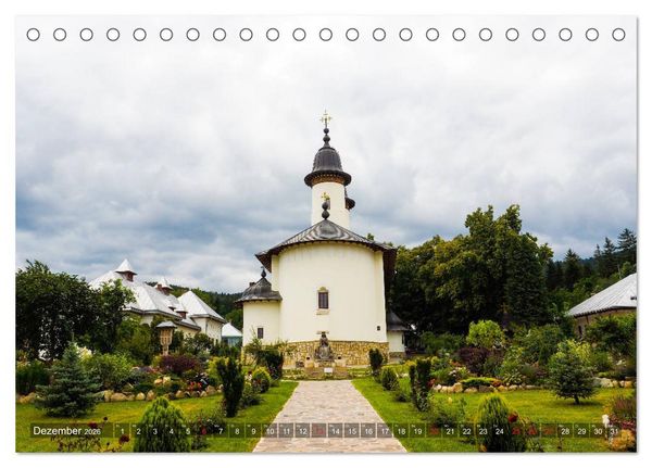 Produktbild: Kl&ouml;ster in der Bucovina (Tischkalender 2026 DIN A5 quer), CALVENDO Monatskalender