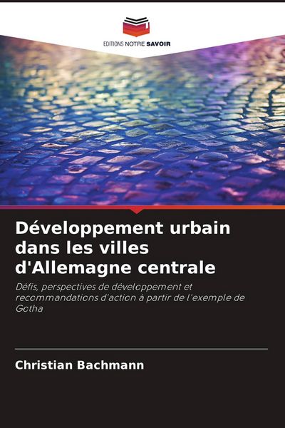Produktbild: D&eacute;veloppement urbain dans les villes d'Allemagne centrale