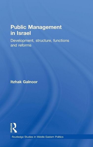 Produktbild: Public Management in Israel