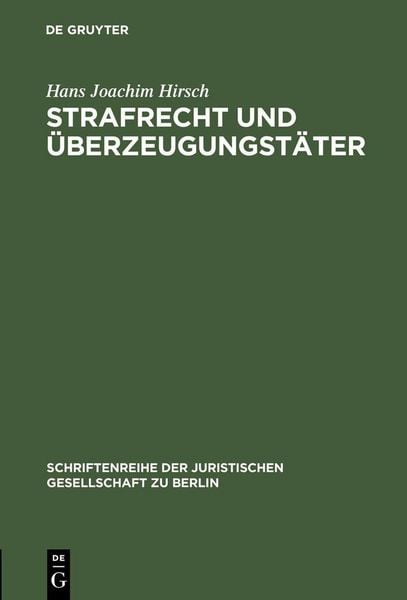 Produktbild: Strafrecht und &Uuml;berzeugungst&auml;ter