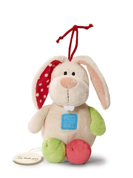 Produktbild: Spieluhr Hase Tilli 18cm an Header Karte
