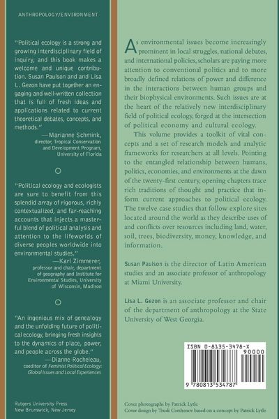 Produktbild: Political Ecology Across Spaces, Scales, and Social Groups