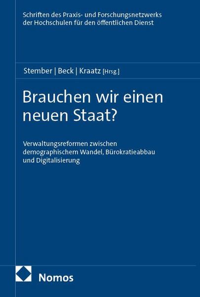 Produktbild: Brauchen wir einen neuen Staat?