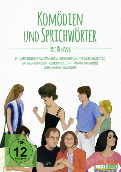 Produktbild: Eric Rohmer - Kom&ouml;dien und Sprichw&ouml;rter / Digital Remastered [6 DVDs]