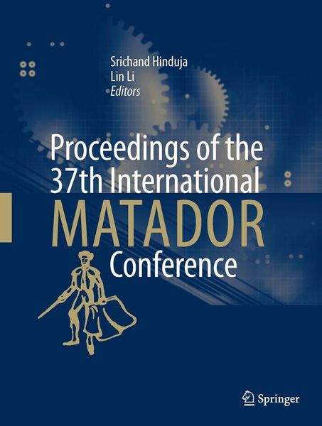 Produktbild: Proceedings of the 37th International MATADOR Conference