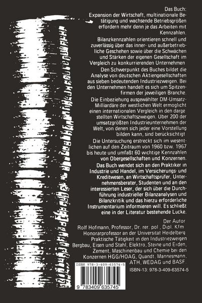 Produktbild: Bilanzkennzahlen