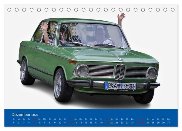 Produktbild: BMW Mein Favorit (Tischkalender 2026 DIN A5 quer), CALVENDO Monatskalender