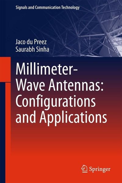 Produktbild: Millimeter-Wave Antennas: Configurations and Applications