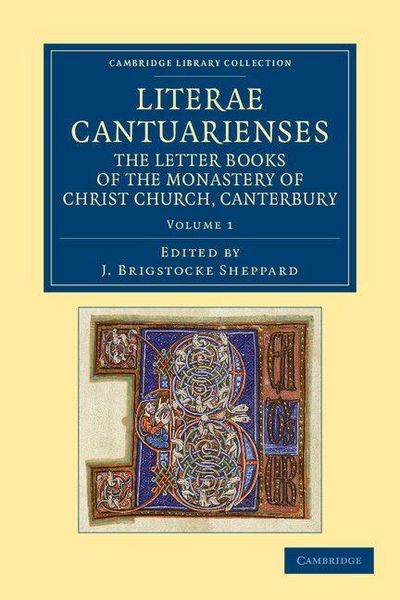 Produktbild: Literae Cantuarienses - Volume 1
