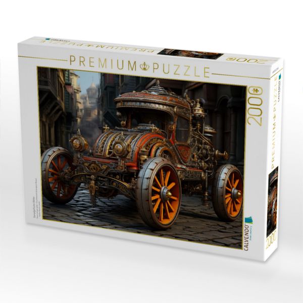 Produktbild: CALVENDO Puzzle Dampfgefl&uuml;ster Gleiter | 2000 Teile Lege-Gr&ouml;&szlig;e 90x67cm Foto-Puzzle f&uuml;r gl&uuml;ckliche Stunden